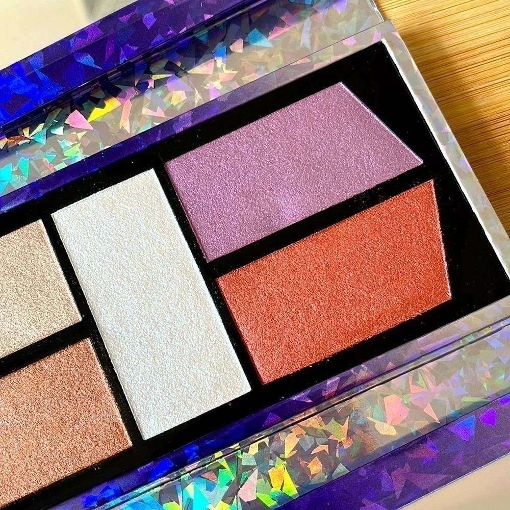 Brand New BECCA X Barbie Ferreira Prismatica Face & Eye Palette Highlight Blush
